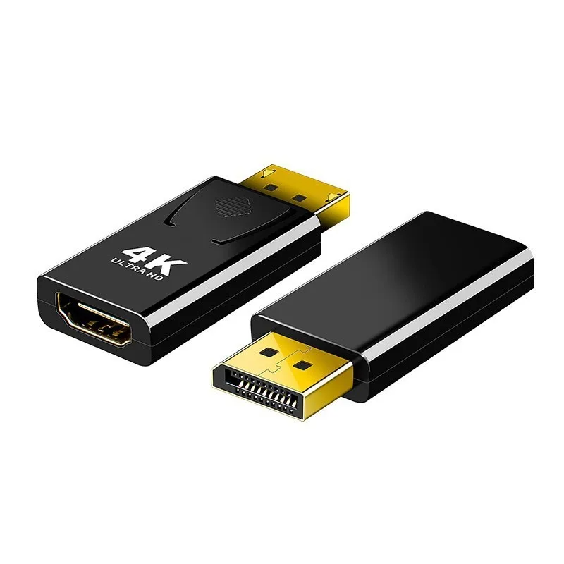 Adaptador DisplayPort a HDMI 4K – Convertidor de Audio y Video para Monitores, TVs y Proyectores | Plug & Play Ultra HD 1080p/4K