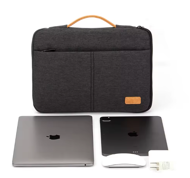 Funda Maletín Elegante 14" Antigolpes | Compatible con MacBook, HP, Dell, Acer – Estilo Ejecutivo e Impermeable
