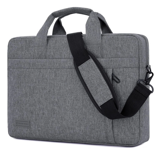 Maletín Ejecutivo para Laptop 15.6” | Bolsa de Hombro Impermeable con Asa – MacBook, HP, Asus, Dell, Huawei