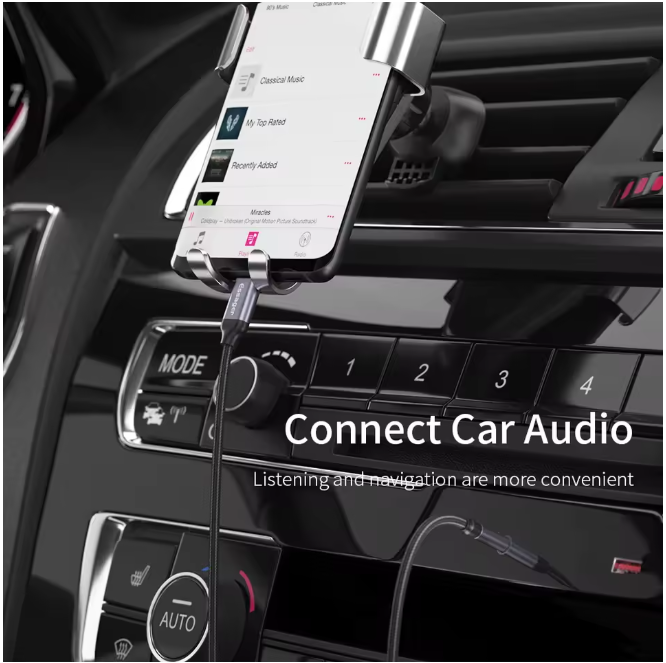 Adaptador Essager USB Tipo C a Jack 3.5mm – Cable AUX de Alta Fidelidad para Auriculares y Parlantes | Compatible con Samsung, Xiaomi, Mi y más
