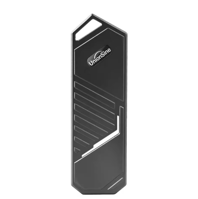 Caja Externa UnionSine M.2 SSD NVMe | USB 3.2 10Gbps | UASP | Para SSD M Key | Ultra Rápida y Compacta