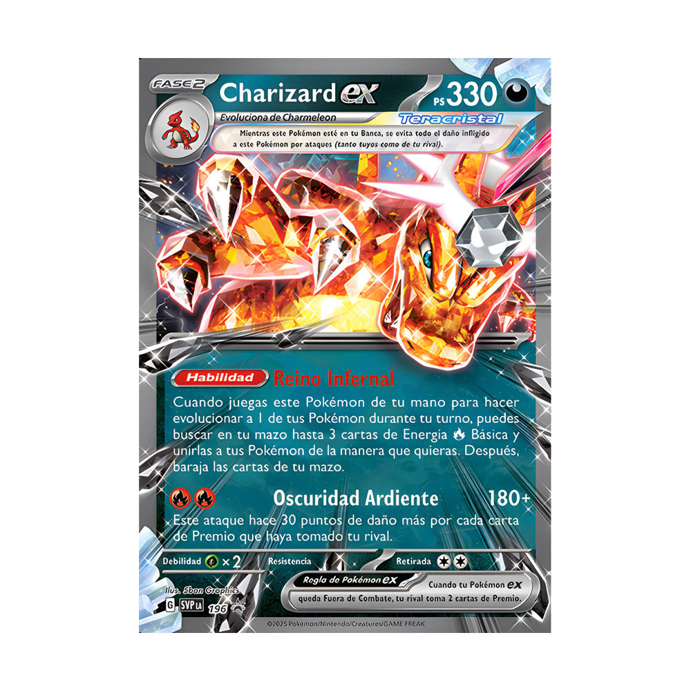 🔥 Charizard ex Special Collection Pokémon TCG – ¡Set Premium con Carta 3D Lenticular!