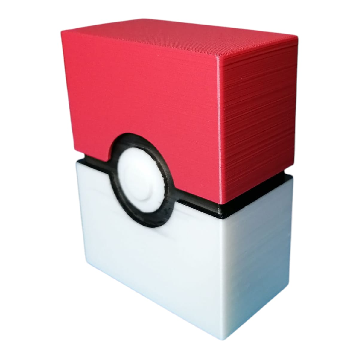 Deck Box Pokeball 3D – Caja Protectora para 60 Cartas Pokémon