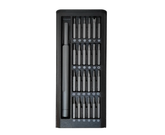Kit Destornillador de Precisión 6024B | 24 en 1 | Reparación Celulares, Relojes, Laptops | Estuche Magnético Profesional