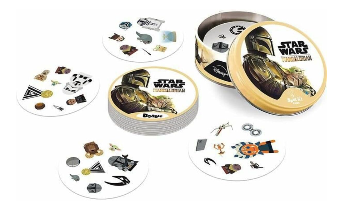 Juego de Cartas Dobble Star Wars The Mandalorian – ¡Diversión Galáctica en Cada Carta!