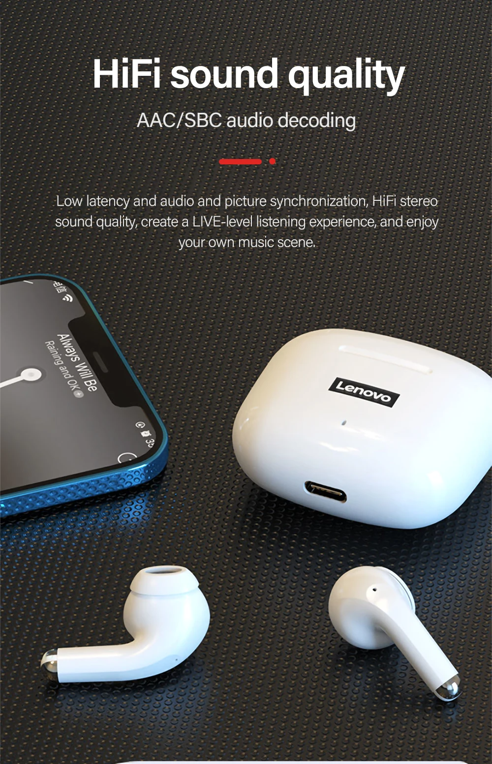 Audífonos Lenovo LP40 Pro
