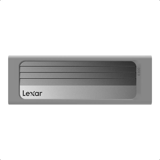 Lexar E300 Caja Externa SSD M.2 NVMe | Tipo-C | 10Gbps | Aluminio | Alta Velocidad