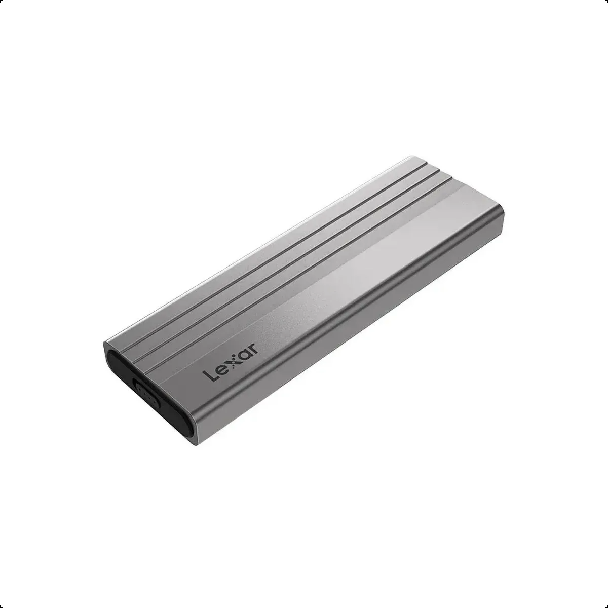 Lexar E300 Caja Externa SSD M.2 NVMe | Tipo-C | 10Gbps | Aluminio | Alta Velocidad