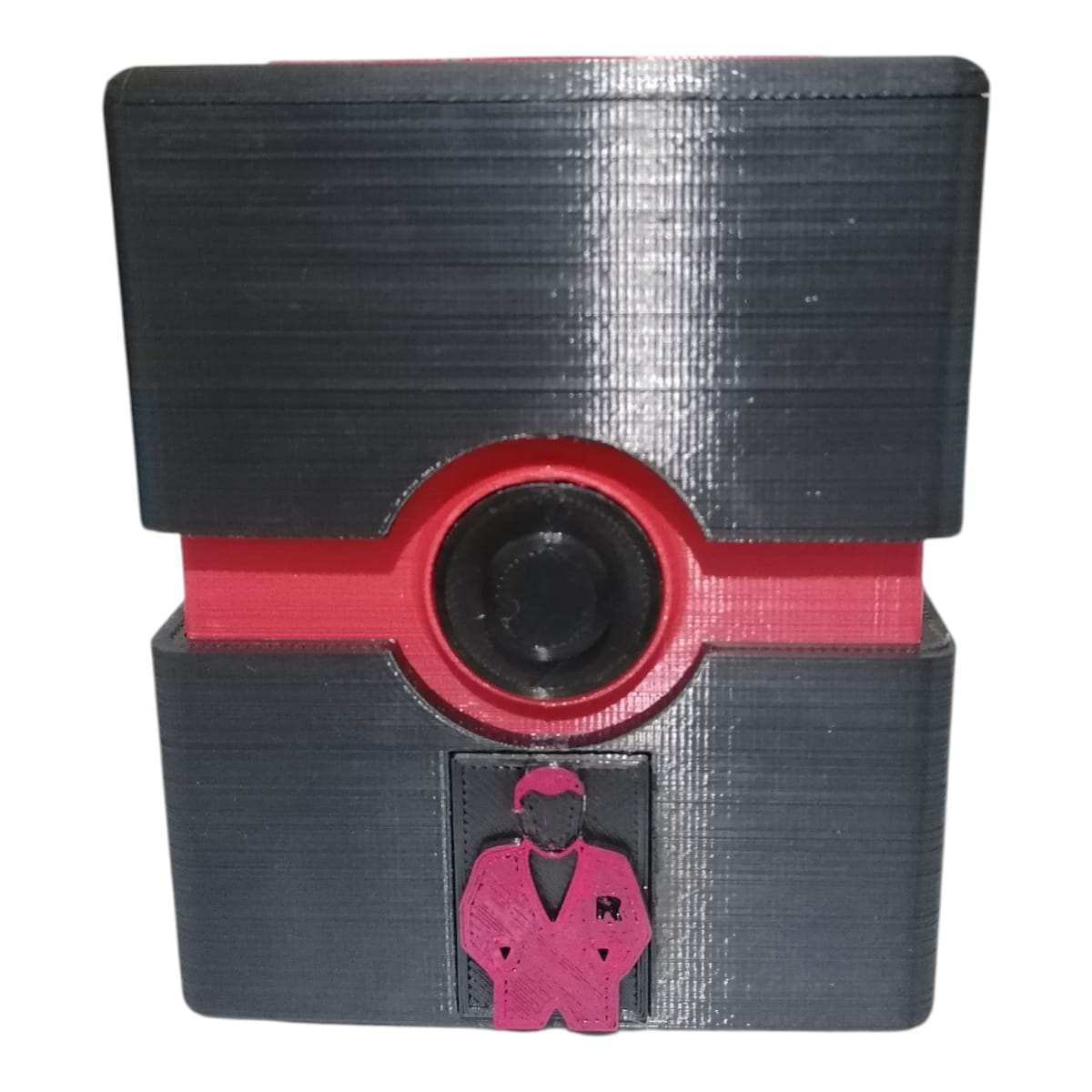 Deck Box Team Rocket 3D – Edición Giovanni & Mewtwo