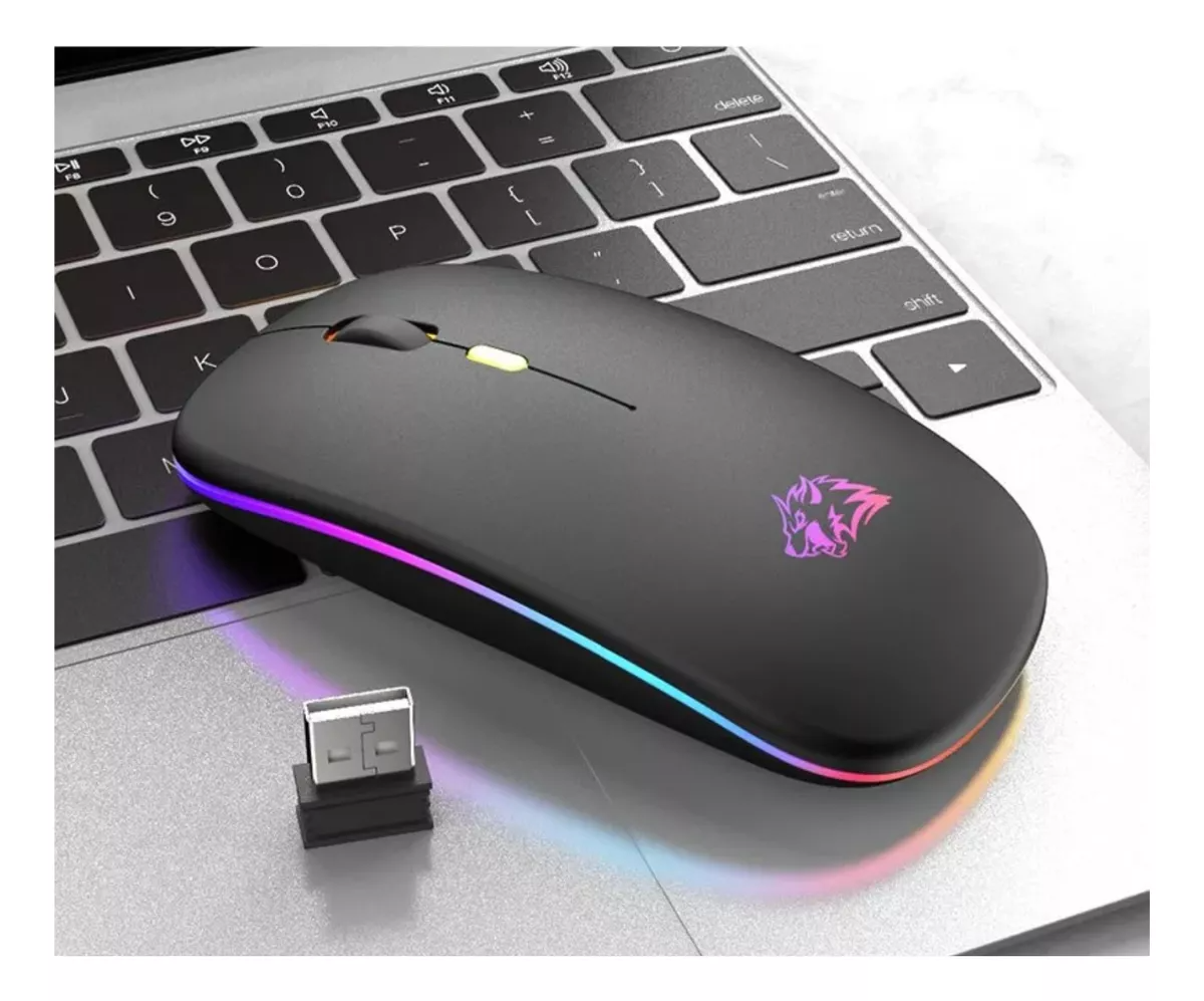 Mouse Recargable RGB