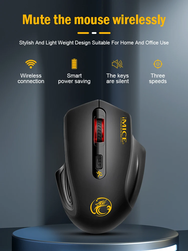 Mouse Inalámbrico G-1800