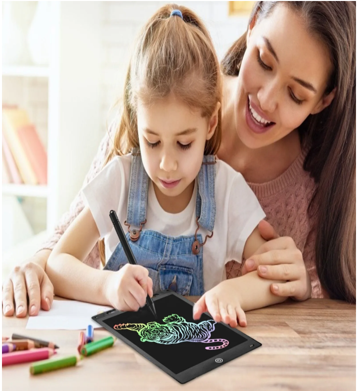 Tableta de Dibujo y Escritura LCD 8.5" | Bloc Electrónico Reutilizable para Niños, Oficina y Creativos