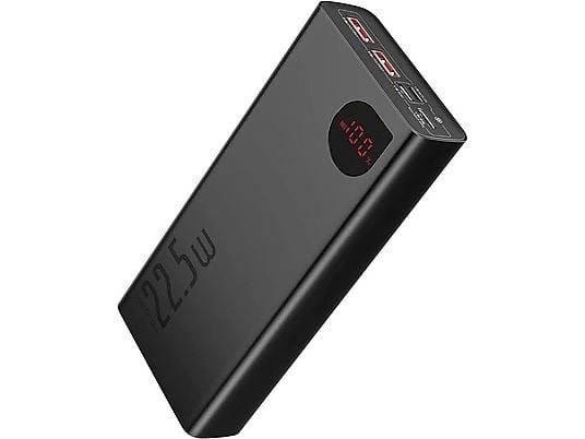 Power Bank Baseus 10000mAh 22.5W Carga Rápida | Batería Portátil Compacta y Potente
