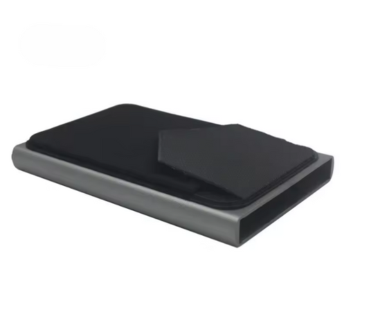 Tarjetero Antirrobo RFID Pop-Up de Aluminio – Estilo Minimalista, Compacto y Seguro