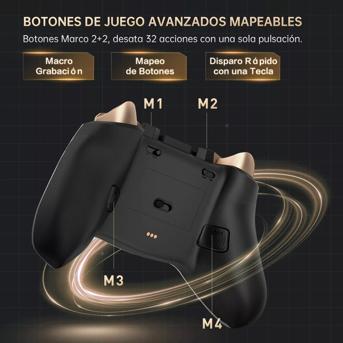 Control Gamer Machenike G5 Pro V2 Edición Coleccionista | Inalámbrico + Cable | RGB | Joysticks Hall | Switch, PC, Android, iOS + Base de Carga