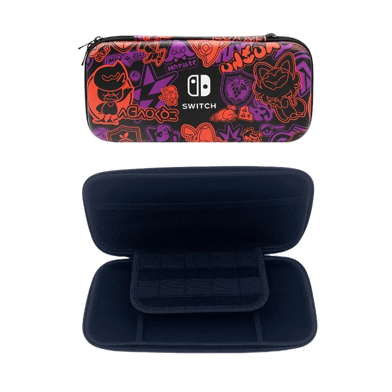Estuche de Transporte para Nintendo Switch – Pokémon Scarlet & Púrpura: ¡Explora Paldea con estilo!