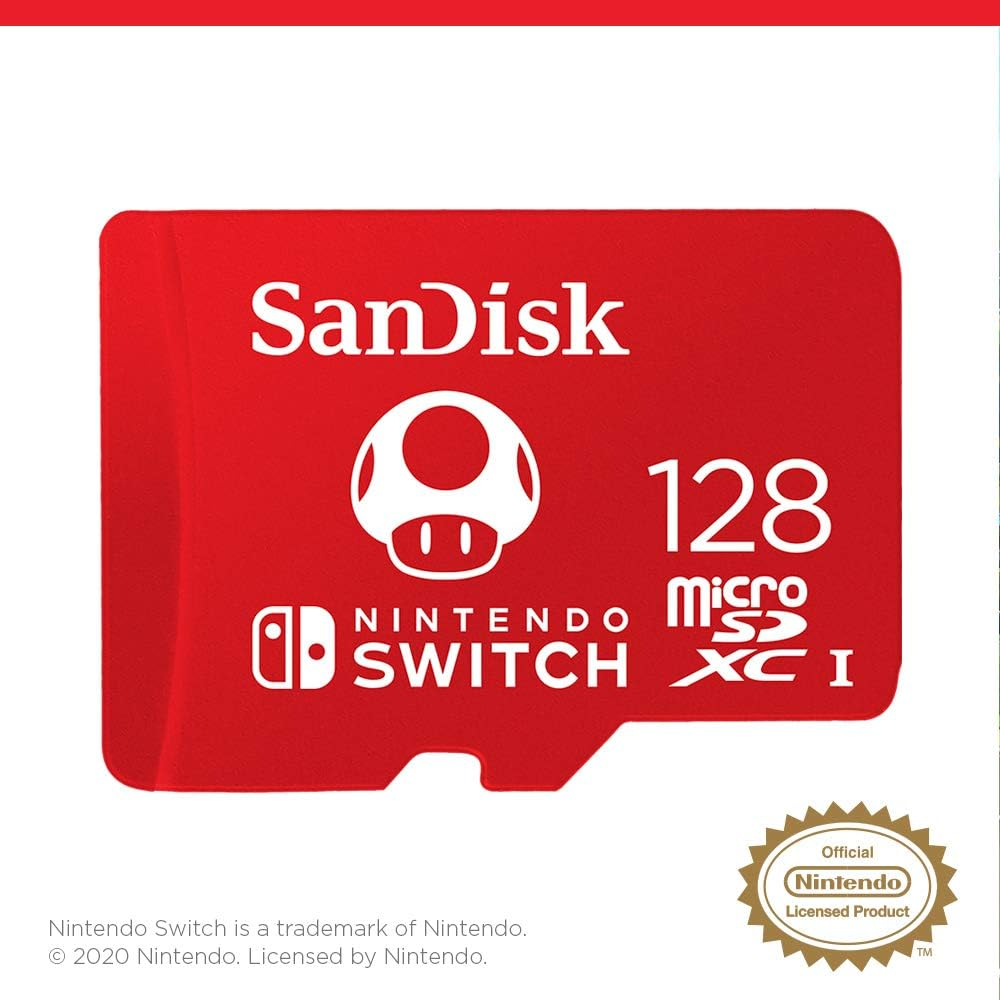 Tarjetas microSDXC para Nintendo Switch – ¡Con el poder de Super Mario!
